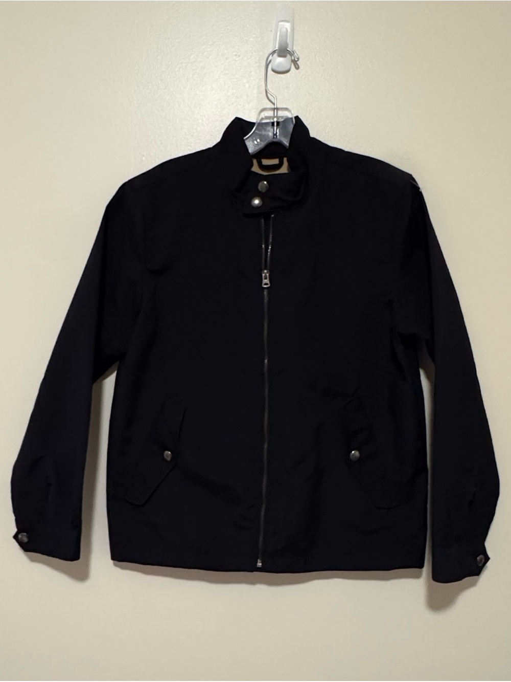 Gap Men’s Small Black Utility Jacket Unisex Oversized Fit